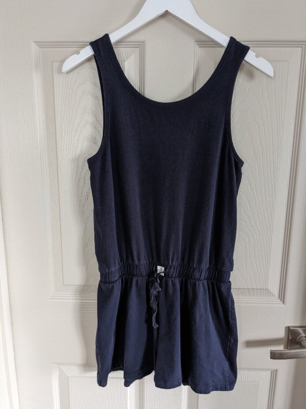 B THE LABEL Casual Romper SM Navy Blue